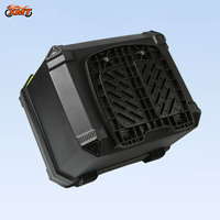 Boîte à bagages arrière pour moto de 45 L en PP, grande capacité, durable, populaire, pour le rangement du casque de moto