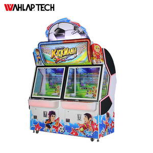 Macchina da gioco arcade a gettoni per bambini KICK MANIA (2P) con pallone da calcio e biglietti della lotteria - Product Image 3