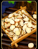 Tranches de Gan Cao (Radix Liquiritiae) Séchées – Produits Herbacés Chinois Bruts – Racine de Herbe Douce de Haute Qualité – Aliments Santé et Épices Diététiques