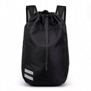 Free Sample nylon <b>black</b> casual mens sublimated sports basketball <b>backpack</b> with ball compartment - Product Image 1