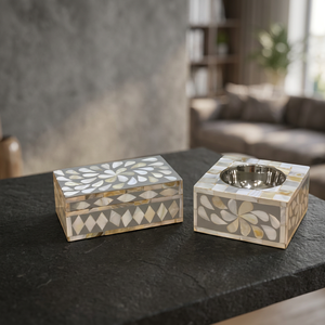 Aromatic Handmade MOP Inlay Bakhoor <b>Box</b> Burner Set Ramadan <b>Eid</b> <b>Gifts</b> Craft Wholesale Price - Product Image 2
