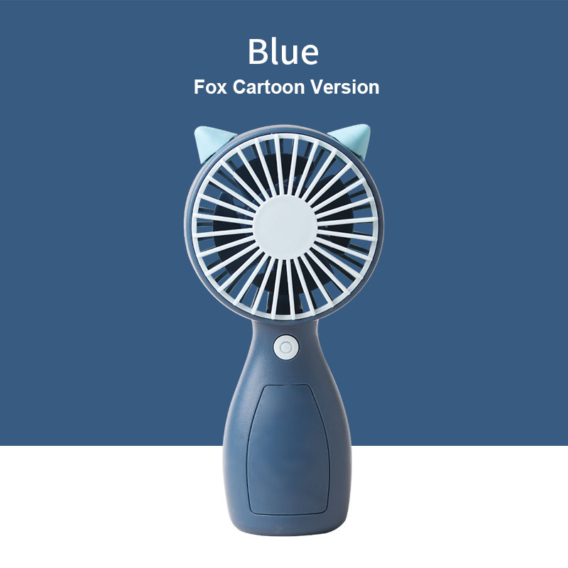 Versione cartone animato volpe-blu