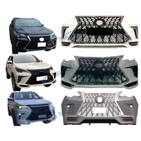 Maictop – accessoires de voiture, kit de carrosserie pour fortuner 2015-2020, mise à niveau du kit de carrosserie au style legend lexus lambo