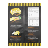Sacs d'emballage pour chips de pommes de terre de qualité alimentaire, sacs en Mylar imprimés sur mesure, emballage de snacks thermoscellable avec encoche de déchirement