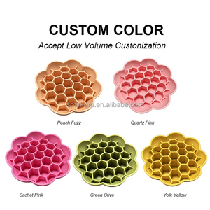 Custom Slow Feeder per cani ciotole in Silicone Design a spirale Anti-Choke Feeder con ventosa accessori per cani ciotola - Product Image 5