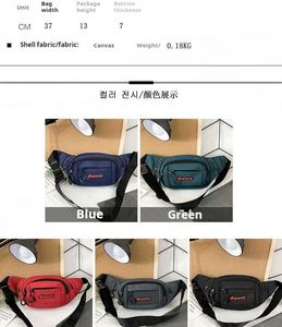 Riñonera Multifuncional para Teléfono Móvil con Logotipo Personalizado, Bolsa de Pecho de Tela Oxford para Deportes y Viajes - Product Image 3