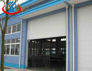 Zhtdoors nhà sản xuất giá cả hợp lý duy nhất da Windproof động cơ Con lăn màn trập cửa - Product Image 2