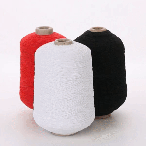 Nhà máy trực tiếp 90 # sợi cao su và sợi đàn hồi trắng đen sợi cao su - Product Image 6