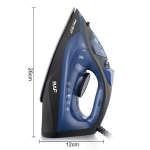 Plancha de Vapor Eléctrica RAF de 1600w, Plancha Portátil con Suela de Cerámica Antiadherente para Ropa, con Vapor Vertical Ajustable - Product Image 2