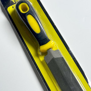 Lime plate robuste de 6 pouces avec poignée ergonomique pour l'affûtage de précision <span class=keywords><strong>des</strong></span> chaînes de tronçonneuse, outils manuels pour l'entretien forestier - Product Image 4