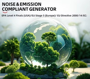 Generatori a turbina a gas da 100kW, 200kW, 300kW, 400kW, 500kW, raffreddati ad aria, monofase, senza spazzole, per biogas/gas naturale/GPL/biomassa/metano/idrogeno - Product Image 4