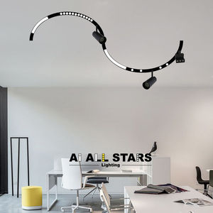 Système d'éclairage sur <span class=keywords><strong>rail</strong></span> magnétique 48V circulaire incurvée en forme d'anneau en forme d'arc de <span class=keywords><strong>plafond</strong></span> 20MM - Product Image 1