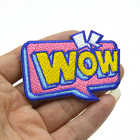 Patchs de transfert de chaleur pour vêtements Patch de broderie de fer personnalisé sur les patchs de presse à chaud broderie personnalisée