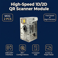 Módulo Escáner de Código de Barras M510, Compatible con Lector de Códigos QR para Control de Acceso, Escáner de Tarjetas, Casillero Inteligente, Gabinete de Pago