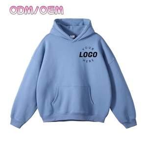 Nhà Sản Xuất Bán Buôn Tùy Chỉnh Chất Lượng Cao 350gms Nặng Trọng Lượng Sang Trọng Dtg In Logo Thêu Áo Thun Số Lượng Lớn Hoodies Áo Len - Product Image 1