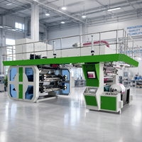 Machine d'impression flexographique à impression centrale pour sacs de ciment, sacs d'engrais, sacs tissés en PP, emballages industriels et agricoles