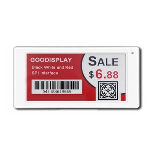 จอ E Ink ขนาด 3.5 นิ้ว ESL บลูทูธ 5.0 ไร้สาย ระบบอัตโนมัติสำหรับร้านค้าอัจฉริยะ |   ป้ายดิจิทัลกระดาษอิเล็กทรอนิกส์ประหยัดพลังงาน |   จอแสดงผลแบบกำหนดเอง, ET0350 - Product Image 2