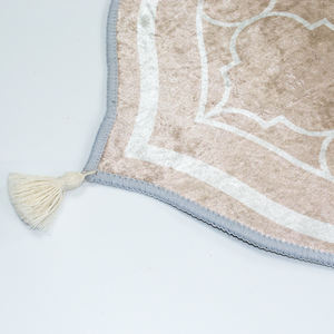 Tappetino da salotto di alta qualità per islam 80X120cm tappeto da preghiera musulmano portatile di dimensioni speciali tasca da viaggio a forma di preghiera ca - Product Image 4