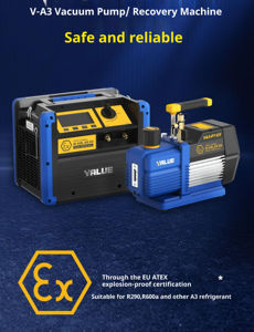 معدات تبادل الحرارة والتبريد الآلية المحمولة 1HP R290 R600a المخصصة لتشغيل مفتاح واحد - Product Image 5