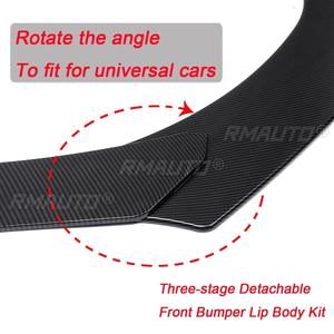 Divisor de Parachoques Delantero para Coche, Alerón, Kit de Carrocería, Difusor de Parachoques, Universal para SEAT LEON FR 5F MK3 MK3.5 MK5 para Ibiza 6J 6L - Product Image 5