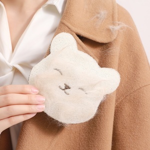 Double Sided <b>Teddy</b> <b>Bears</b> Adhesive Fur Sheets Clean Washer Sponge Lint Catcher for Sustainable Laundry <b>Clothes</b> and Hair Removal - Product Image 4
