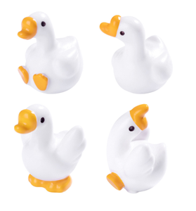 ตุ๊กตาสัตว์สุดสร้างสรรค์สำหรับตกแต่งขนาดจิ๋วตุ๊กตาคู่ตกแต่งด้วยรูปปั้น<span class=keywords><strong>เค้ก</strong></span>ห่านห่านทำจากเรซิ่นแบบ DIY - Product Image 5