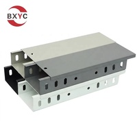 Goulotte métallique pour câbles avec revêtement en poudre, conforme RoHS et ISO, pour la gestion des câbles en intérieur, fournie directement par l'usine