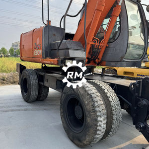 Escavatore a ruote usato ZAXIS130W macchinari usati di alta qualità prezzo reale escavatore a ruote usato Hitachi ZX130W ZX145W ZX170W ZX180W - Product Image 4