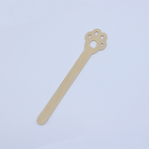 Bâtonnets de glace en bambou en forme de patte de <span class=keywords><strong>chat</strong></span> mignons, sans plastique, biodégradables, pour les glaces maison - Product Image 4