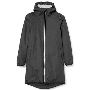 Chaqueta de lluvia de invierno para <span class=keywords><strong>hombre</strong></span> de diseño personalizado <span class=keywords><strong>con</strong></span> <span class=keywords><strong>forro</strong></span> <span class=keywords><strong>polar</strong></span> y cuello levantado impermeable para exteriores - Product Image 3
