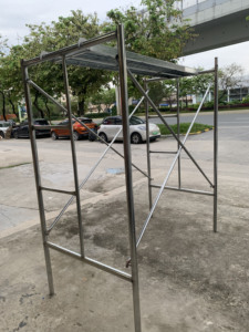 H Frame <strong>Scaffolding</strong> for Construction Cross Braces <strong>Scaffolding</strong> <strong>Formwork</strong> Walk Through Ladder - Product Image 4