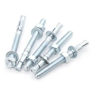 High Quality Blue Zinc Anchors Plated Dynabolt M6-M12 <strong>M16</strong> Carbon Steel Expansion Bolt Wedge Anchor Bolt - Product Image 1