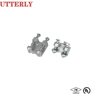 Adaptateur de poutre robuste en fonte ductile électro-galvanisée anti-sismique pour tuyau d'incendie, homologué UL FM CE, résistant aux chocs, modèle QT450