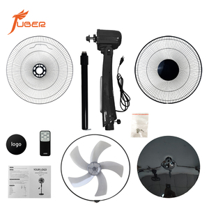 <span class=keywords><strong>Ventilateur</strong></span> sur pied de 16 à 18 pouces avec télécommande, fonction oscillante, affichage LED, Ventilador De Pedestal pour usage domestique - Product Image 4