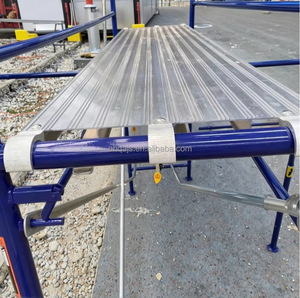 Hot Sale Essential Construction 7'x19.25'' All Aluminum Platform <strong>Ladder</strong> &amp; <strong>Scaffolding</strong> Parts for Construction - Product Image 4