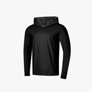 Vêtement d'entraînement pour homme OEM, à séchage rapide, manches longues, personnalisé, pour le golf, le fitness, les exercices, sweat-shirts - Product Image 2