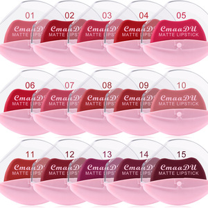 CmaaDu trucco copertura completa rossetti impeccabili <span class=keywords><strong>rossetto</strong></span> <span class=keywords><strong>opaco</strong></span> vellutato duraturo lucidalabbra impermeabile Sexy tinta labbra rosse Sexy <span class=keywords><strong>rosso</strong></span> - Product Image 5