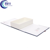 Caja de Regalo Rígida de Doble Puerta en Forma de Libro, Estilo Vintage 2026, de Alta Calidad, con Logotipo, para Té, Joyería, Frascos o Productos de Cuidado de la Piel