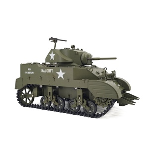 <span class=keywords><strong>Char</strong></span> léger USA M5A1 Stuart, modèle à l'échelle <span class=keywords><strong>1</strong></span>/16, 6-8 km, 2,4 GHz, tourelle rotative à 360 degrés, <span class=keywords><strong>char</strong></span> RC pour jouets RC et cadeaux pour amateurs, COOLBANK - Product Image 4