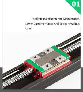 ตัวขับเคลื่อนเชิงเส้น HIWIN สำหรับหุ่นยนต์ รุ่นใหม่ KK40 KK50 KK60 KK80 KK86 KK100 KK130 ซีรีส์ โมดูลรางเลื่อนเหล็กสำหรับ CNC ขายปลีก - Product Image 2