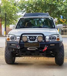 Mới phổ quát cho Paladin D22 phía trước Bumper-sửa đổi tời & Off-Road bảo vệ màu đen sơn vít-on cài đặt 1 năm bảo hành - Product Image 1