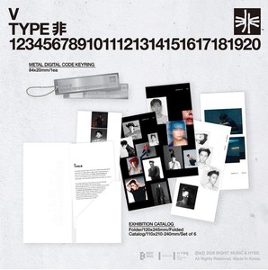 นิทรรศการ VTYPE ของ BTS ณ ไซต์ในโซล สินค้าของแท้จากทางการของวงเคป๊อป สินค้ามาใหม่ ขายดี มีสินค้าพร้อมส่ง สำหรับทุกวัย - Product Image 1