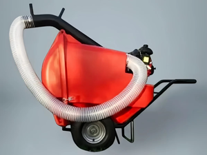 <span class=keywords><strong>Remorque</strong></span> aspiratrice à fumier motorisée professionnelle, résistante, avec réservoir rouge, système d'aspiration puissant, haute productivité, pour ferme et ranch - Product Image 3