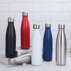 Bouteilles isothermes classiques de 500 ml pour le camping, à double paroi, en acier inoxydable, sans BPA, anti-fuite - Product Image 3