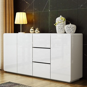 European style living room white modern simply luxury side cabinets sideboards