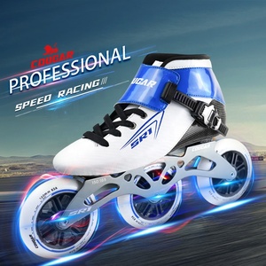 Giày trượt patin tốc độ chuyên nghiệp bằng sợi carbon COUGAR dành cho trẻ em, nam và nữ - Product Image 1