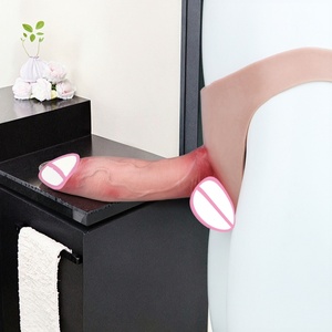 Ropa Interior de Silicona con Dildo Realista, Dildo Strapon para Travesti, Transgénero, Cosplay, Juguetes Sexuales para Adultos, Masturbador Masculino - Product Image 4