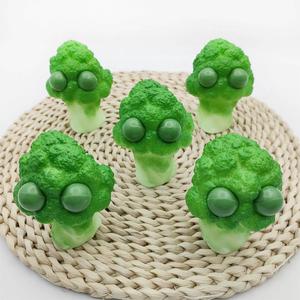 Jouets anti-stress Jincan en forme de brocoli, jouets étonnants pour filles de 5 à 7 ans, vente chaude - Product Image 2