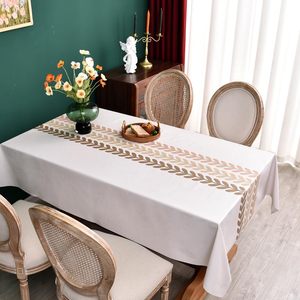 Premium PVC Tablecloth Durable <b>Plastic</b> Luxury <b>Table</b> <b>Cover</b> with Nonwoven Backing Simple Floral Style Everyday Home Use - Product Image 2