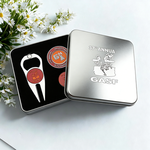 Set de Regalo de Golf al por Mayor para Fabricantes: Herramienta Divot Promocional, Fichas de Golf de Esmalte Duro con Logotipo Personalizado, Marcador de Pelota con Logotipo, Souvenirs - Product Image 5